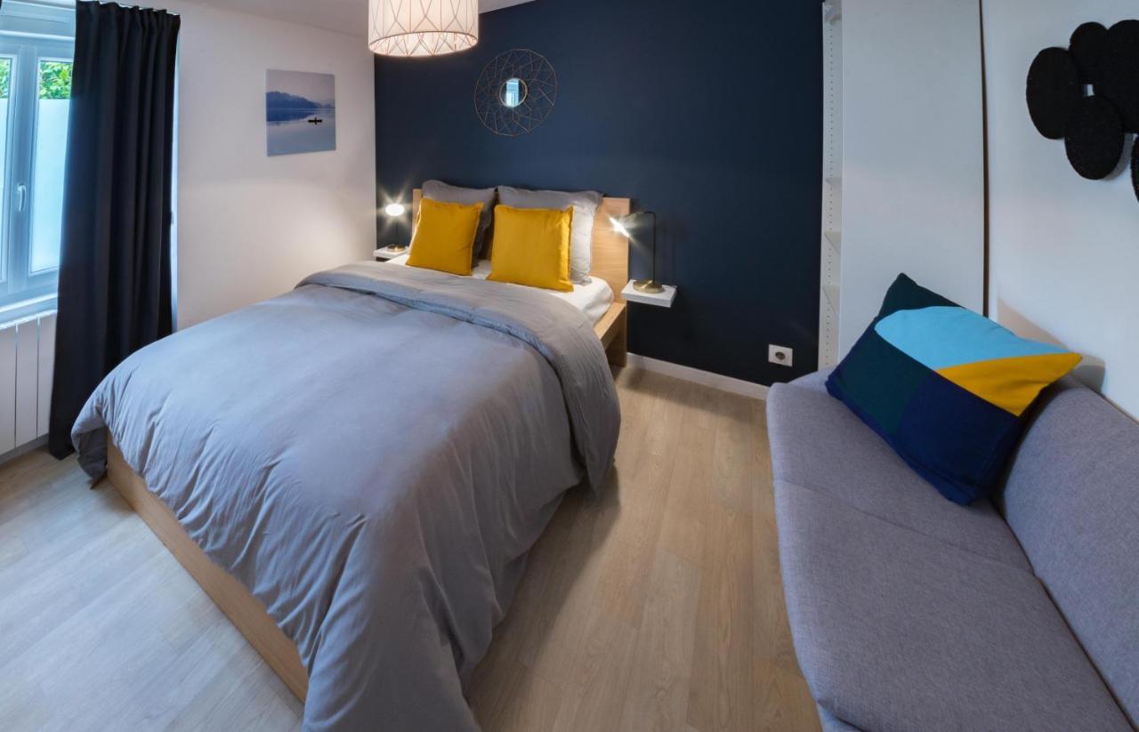 Appartement Cosy - Parking - Wifi - Buanderie - Jardin Brest Esterno foto